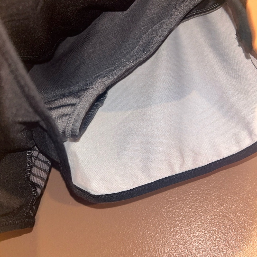 Reebok Women's Running Shorts Small- Lined Gray/Black Athletic - Picture 7 of 9